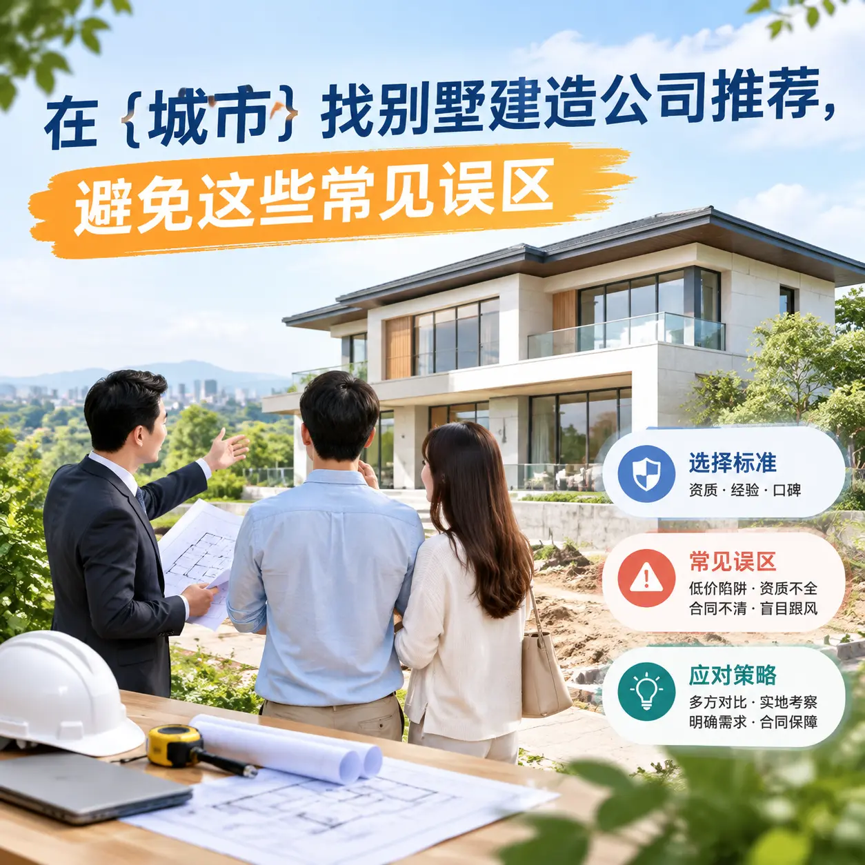 在 碧江 找别墅建造公司推荐，避免这些常见误区