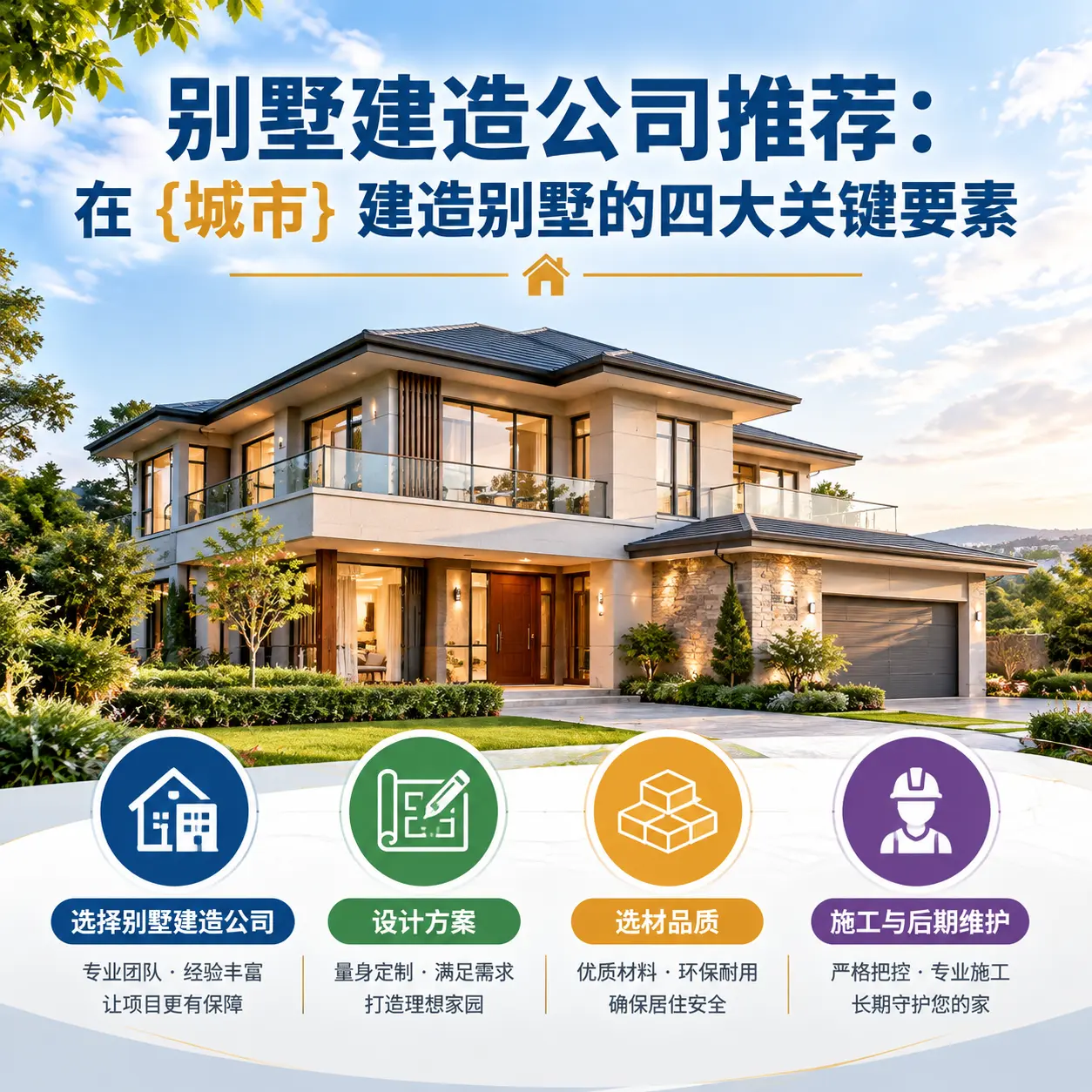别墅建造公司推荐：在 碧江 建造别墅的四大关键要素