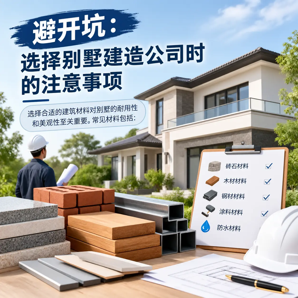 避开坑：选择 碧江 别墅建造公司时的注意事项