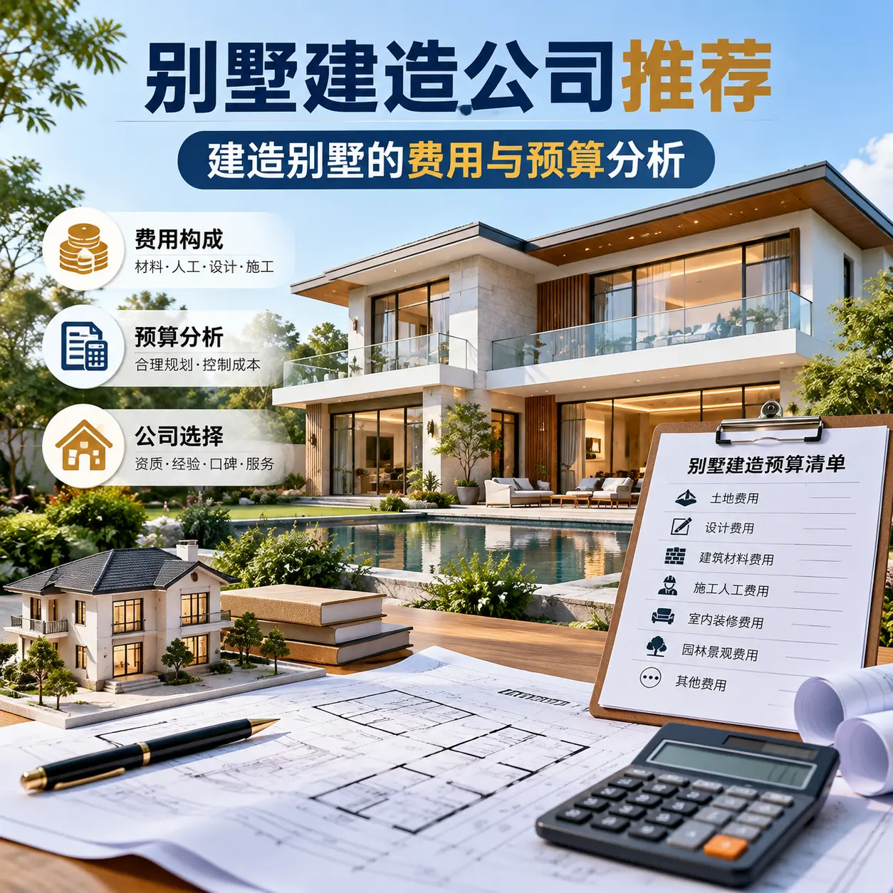 别墅建造公司推荐： 碧江 建造别墅的费用与预算分析