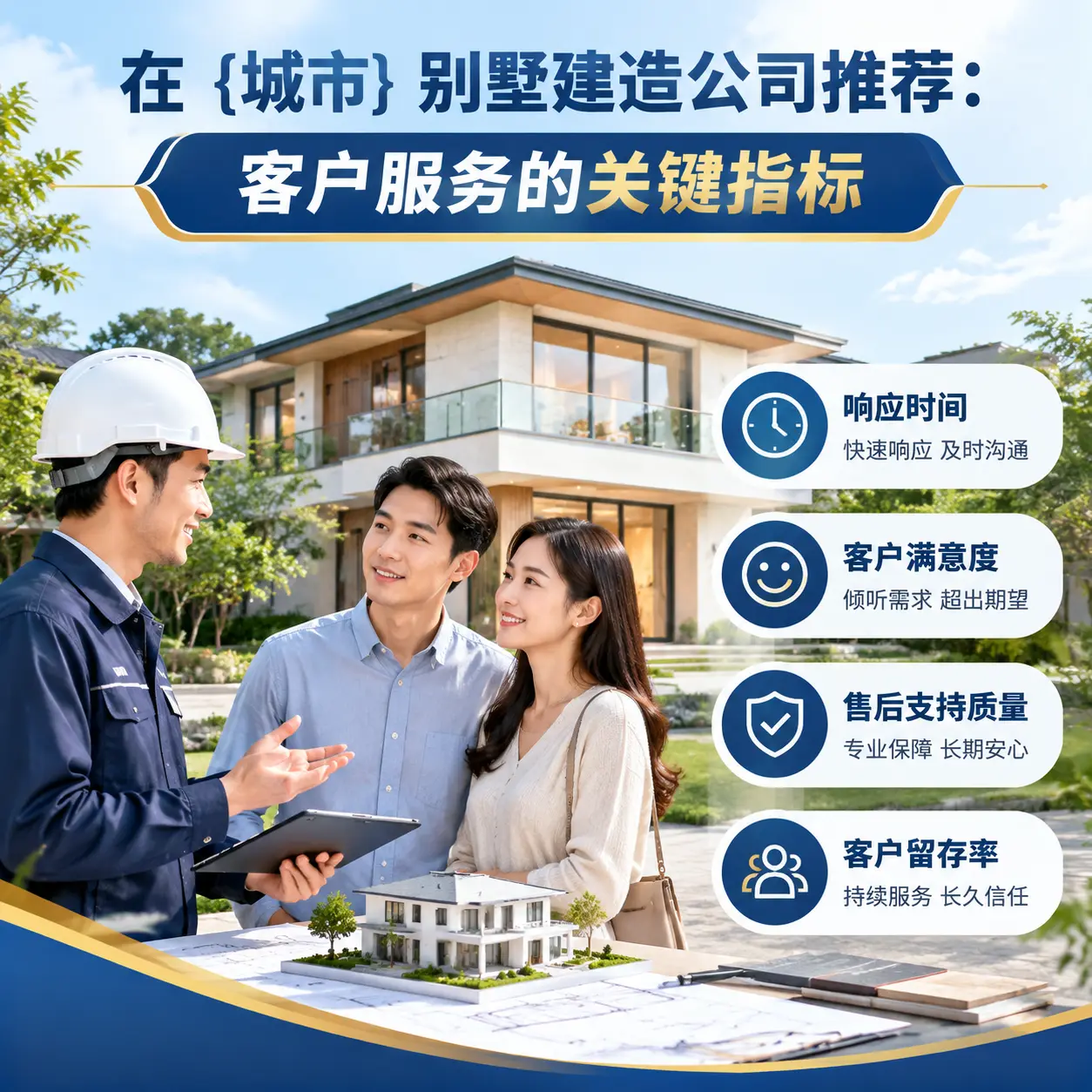 在 碧江 别墅建造公司推荐：客户服务的关键指标