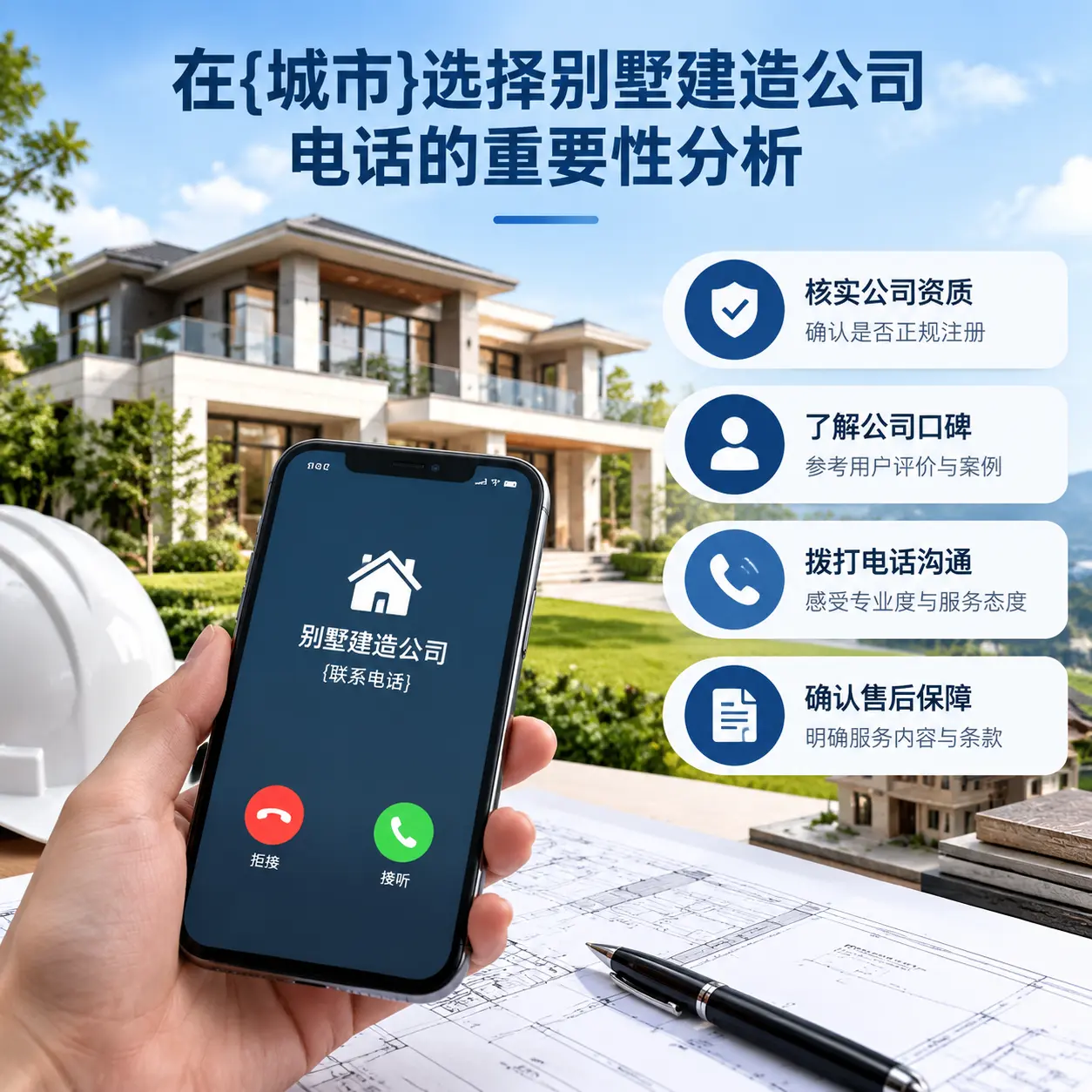 在碧江选择别墅建造公司电话的重要性分析