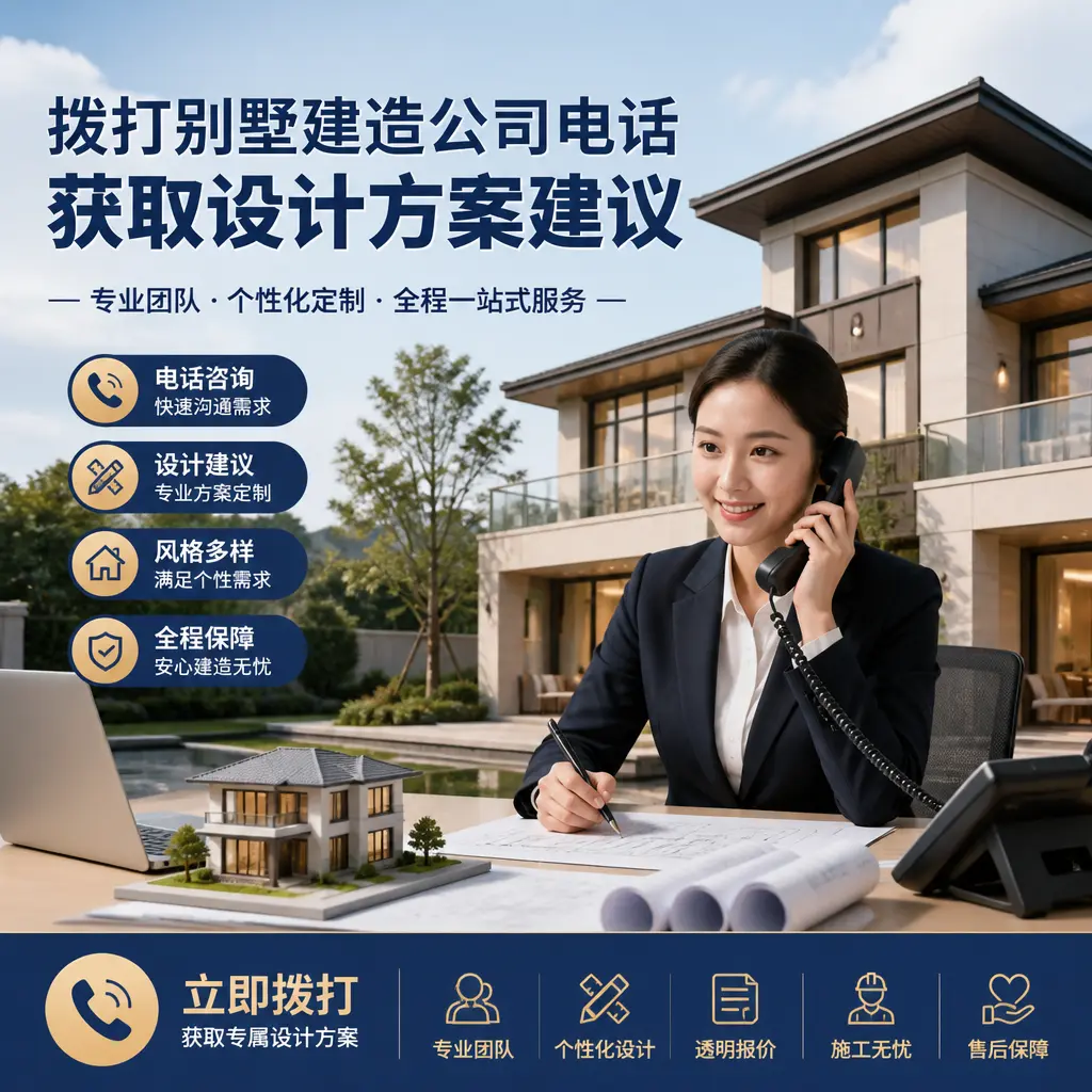 拨打碧江别墅建造公司电话，获取设计方案建议