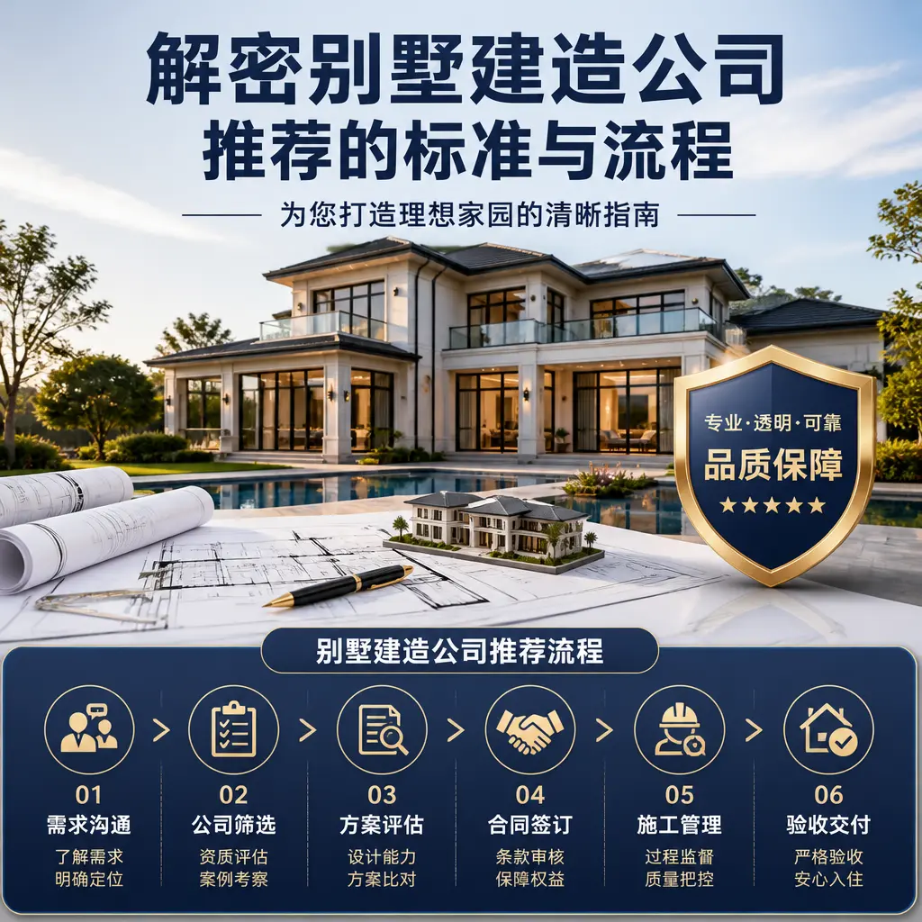 解密别墅建造公司推荐的标准与流程在 碧江