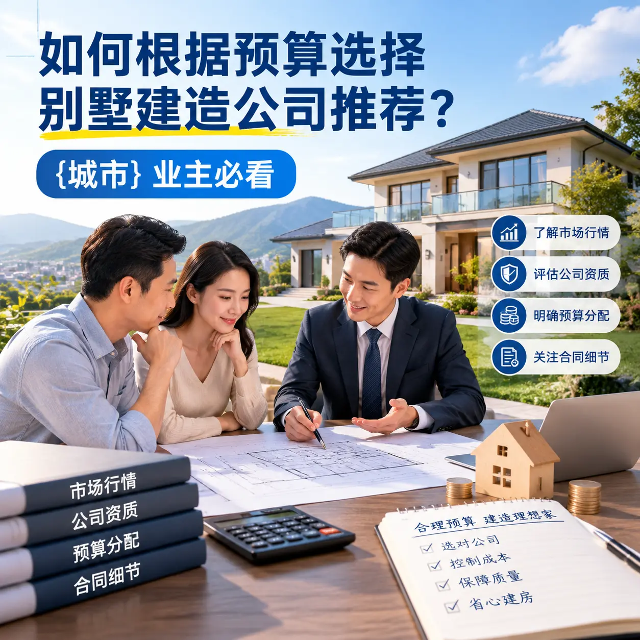 如何根据预算选择别墅建造公司推荐？ 碧江 业主必看