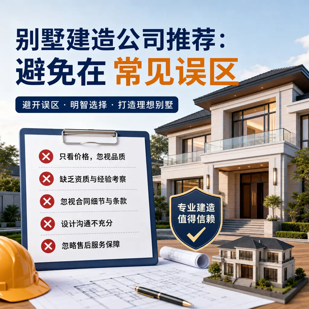 别墅建造公司推荐:避免在 碧江 的常见误区