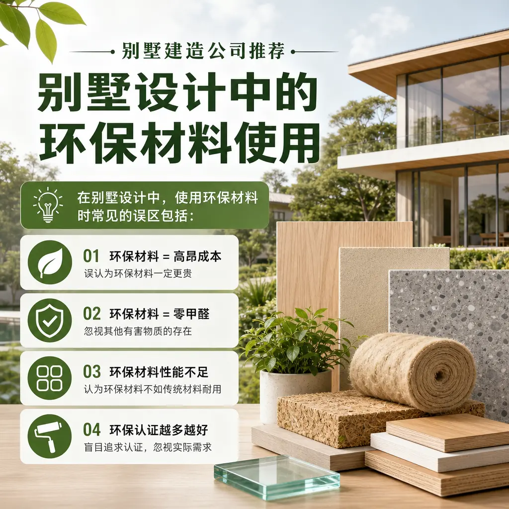 别墅建造公司推荐: 碧江 别墅设计中的环保材料使用